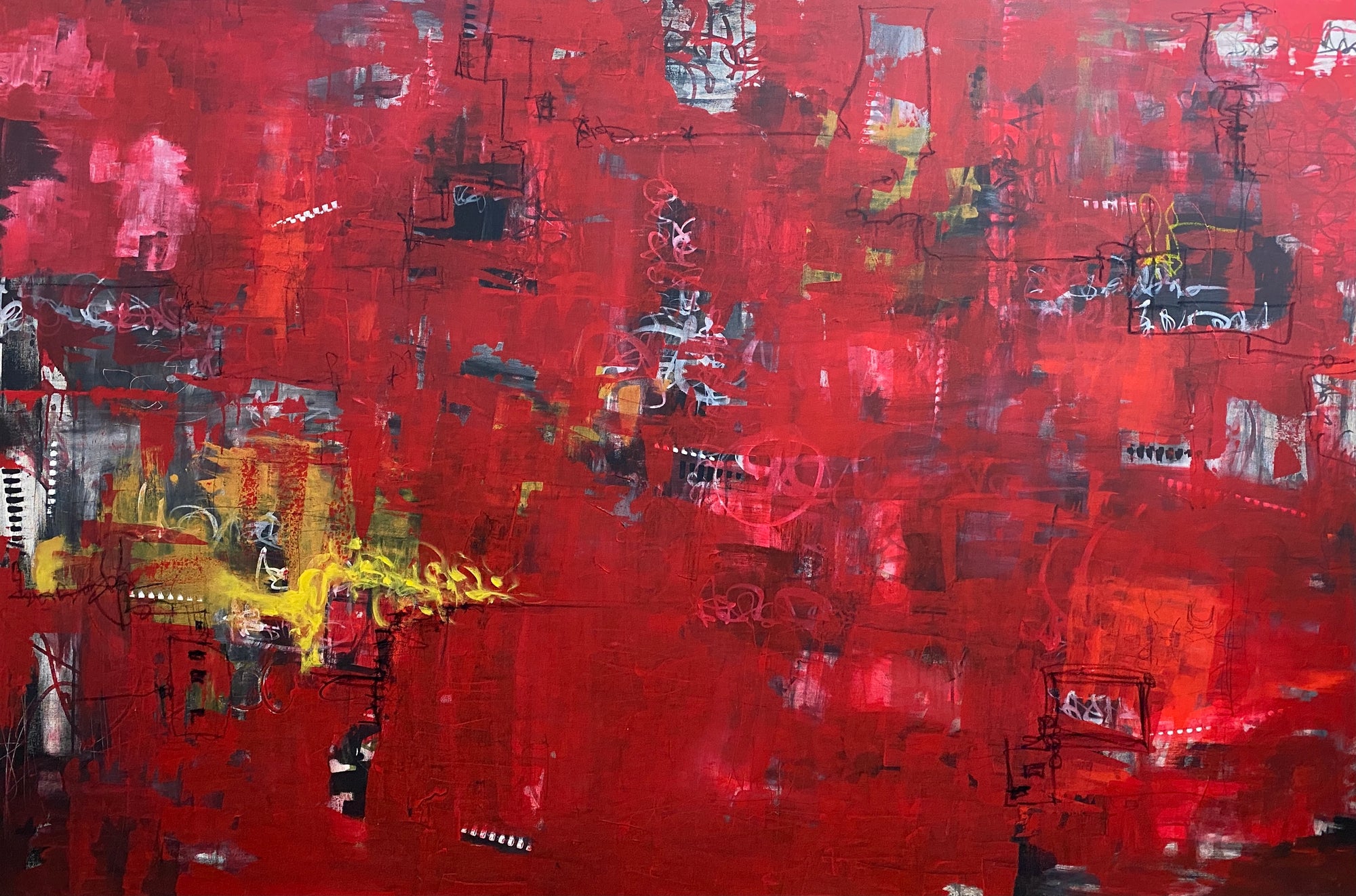 Year of the Tiger | 48" x 72"